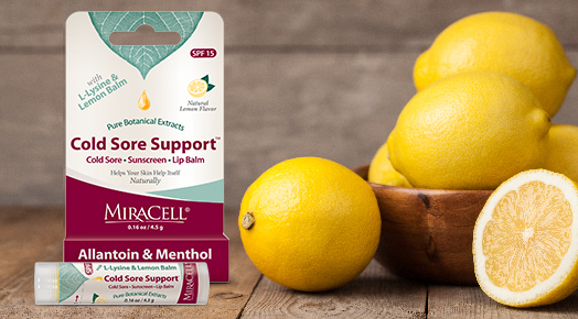 miracell cold sore support lip balm